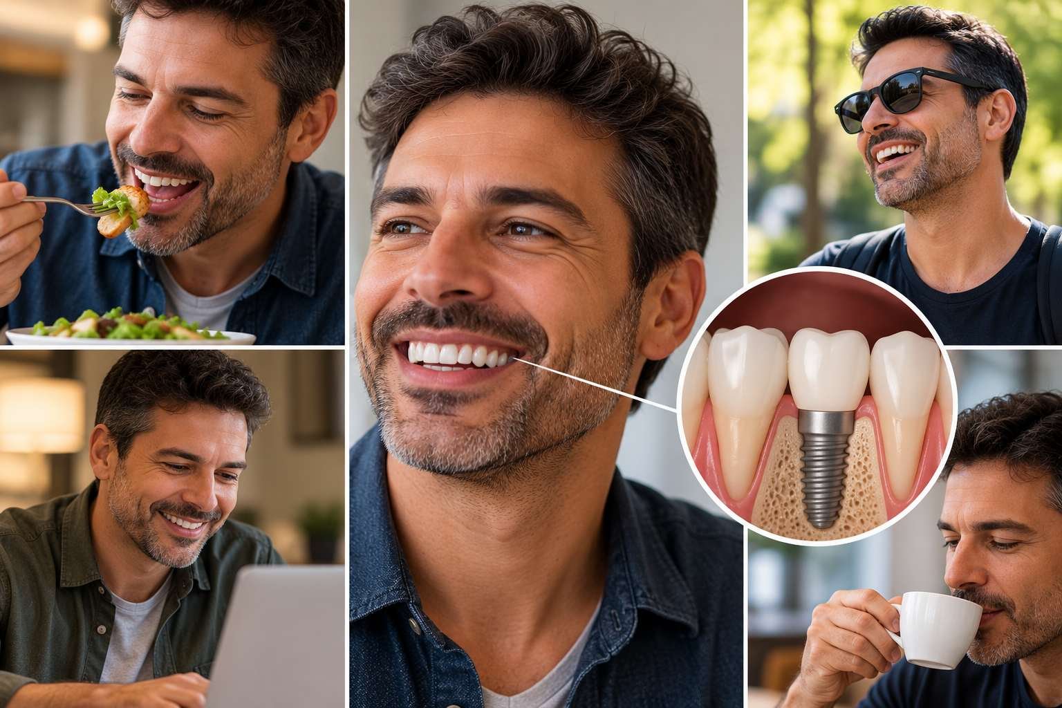 Como É a Sensação de Um Implante Dentário no Dia a Dia?