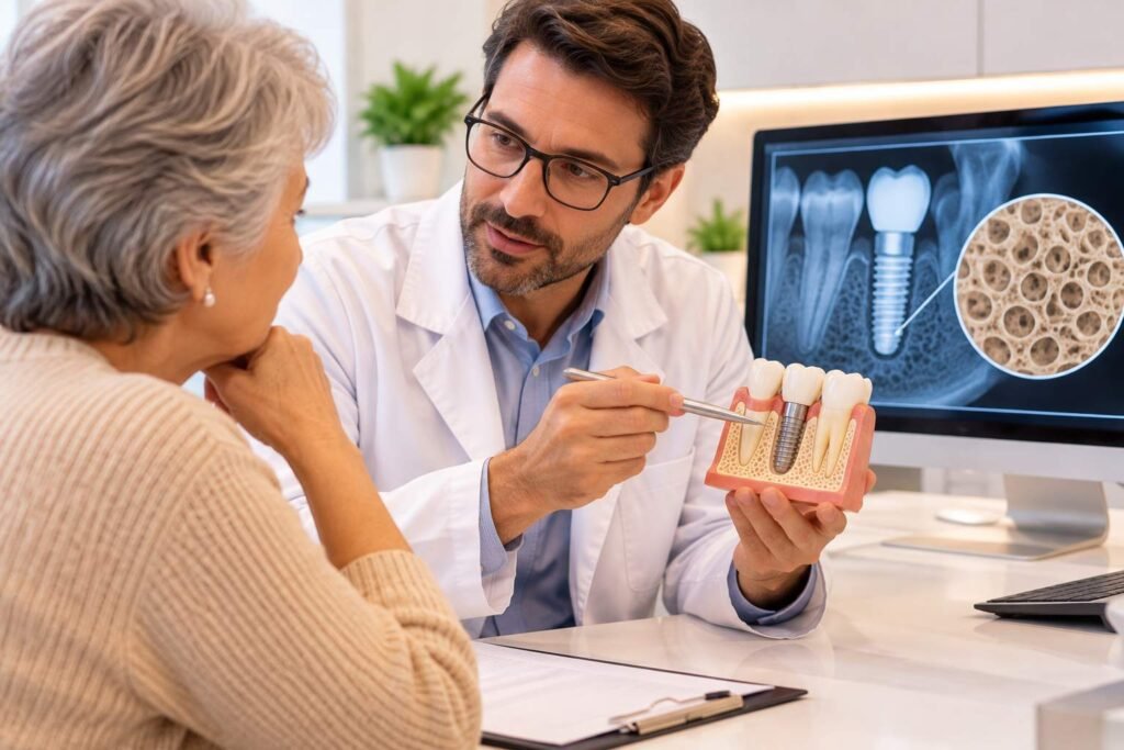 Osteoporose Impede a Colocação de Implantes Dentários